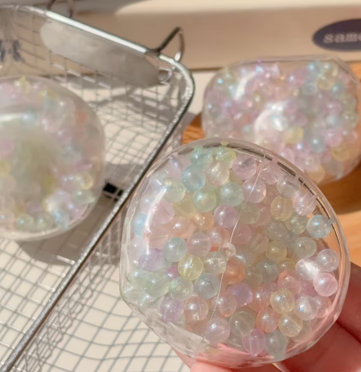 Pearl Crunchy Handmade squishy