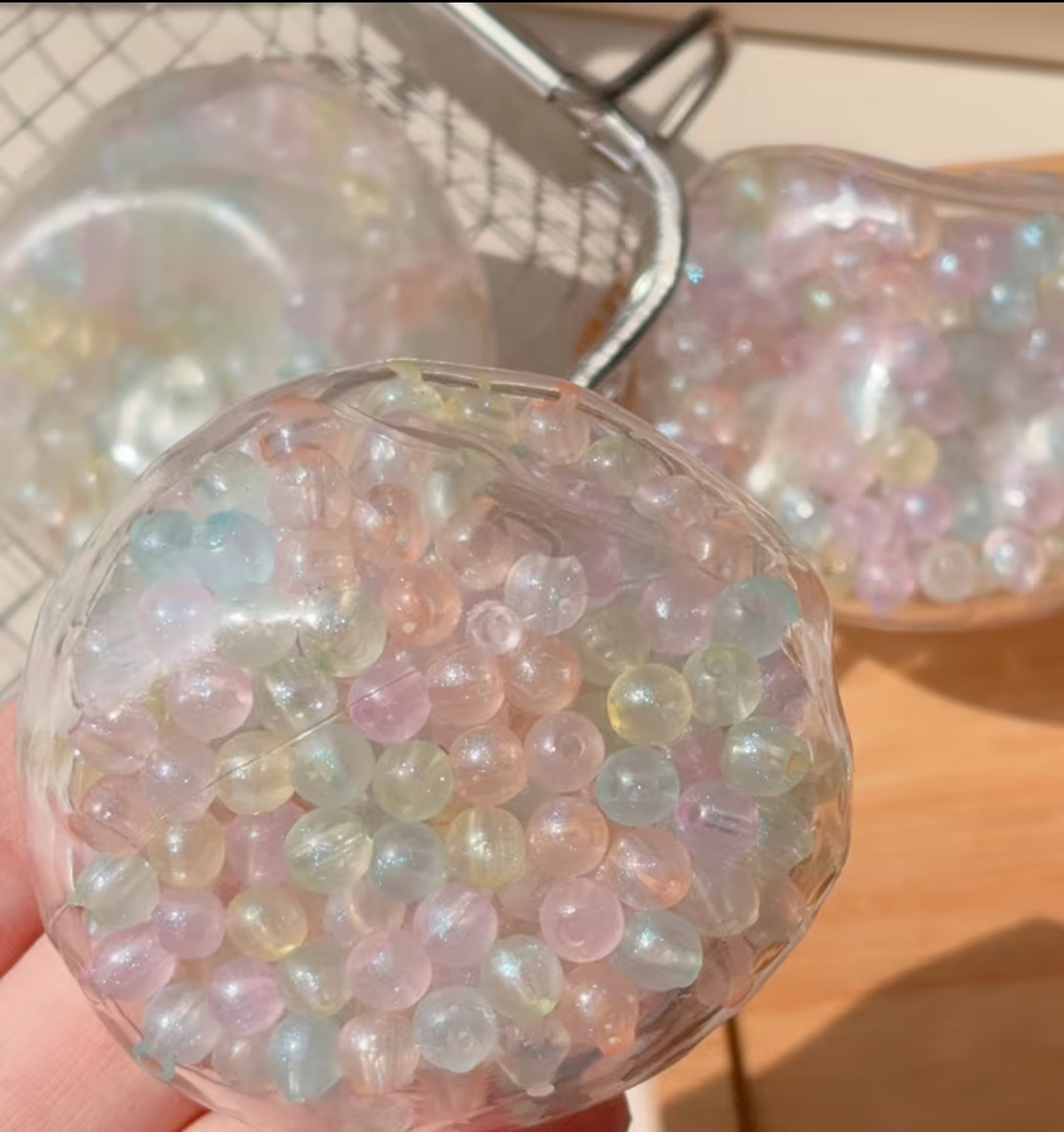 Pearl Crunchy Handmade squishy