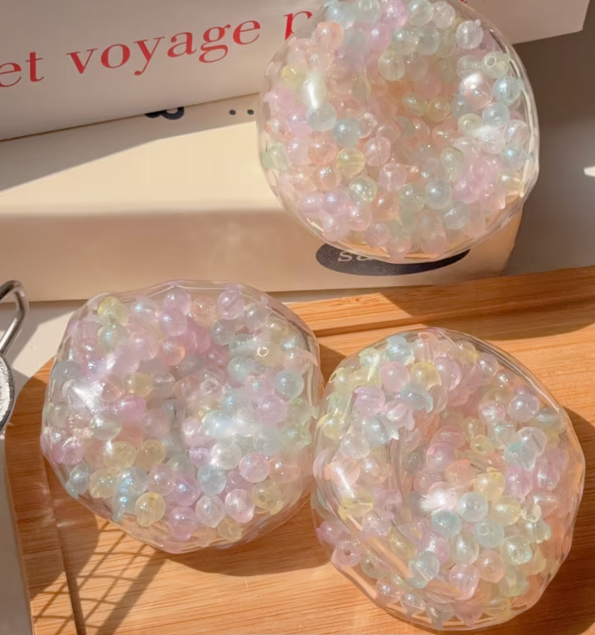 Pearl Crunchy Handmade squishy