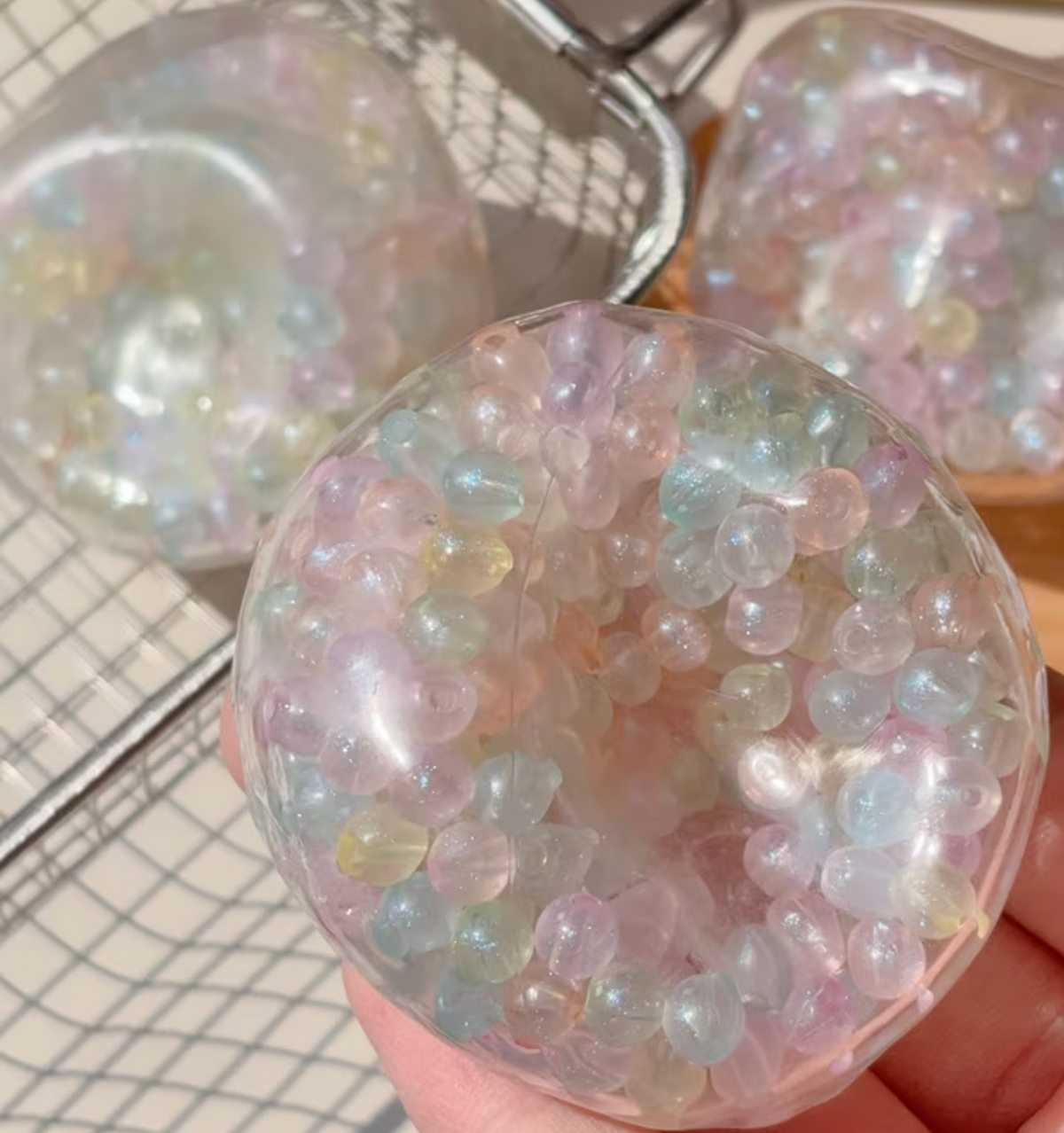 Pearl Crunchy Handmade squishy