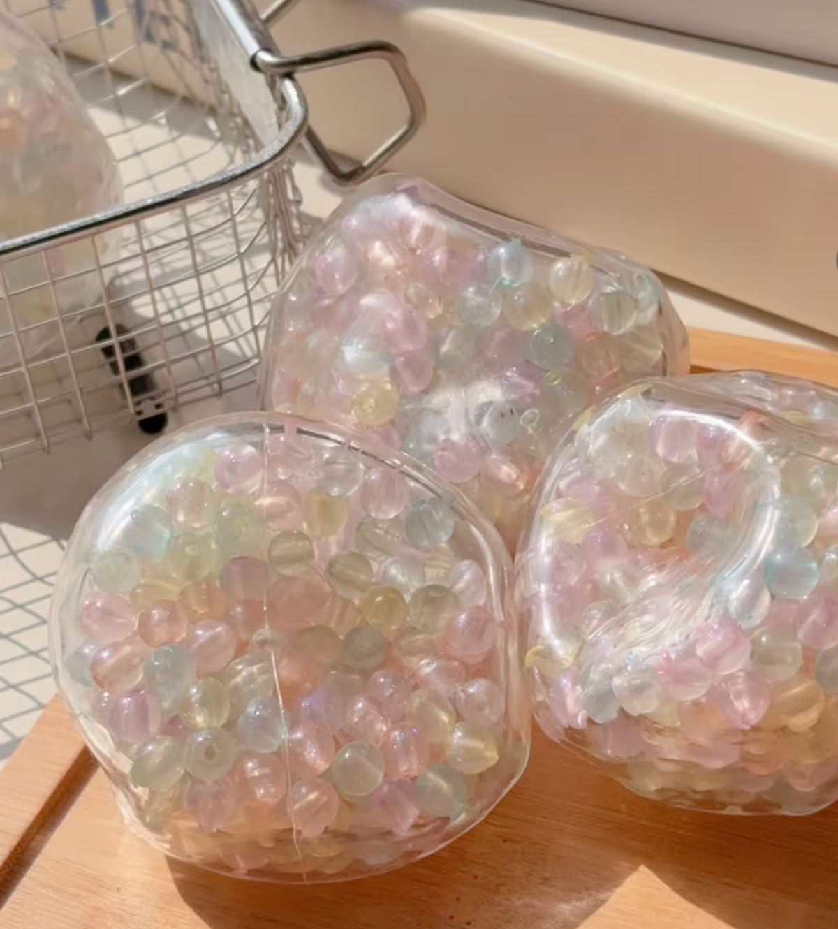 Pearl Crunchy Handmade squishy