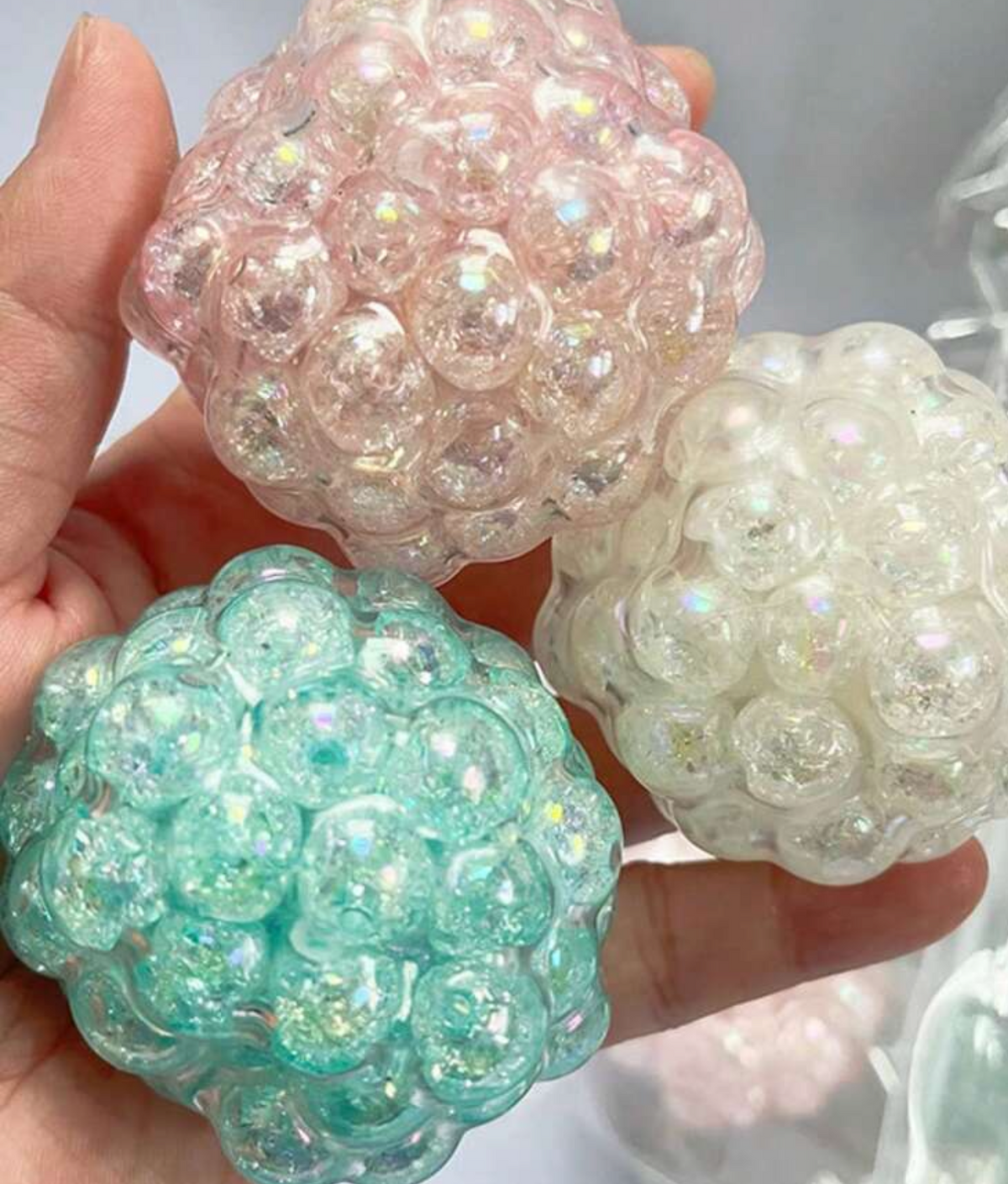 Pearl Crunchy Handmade squishy