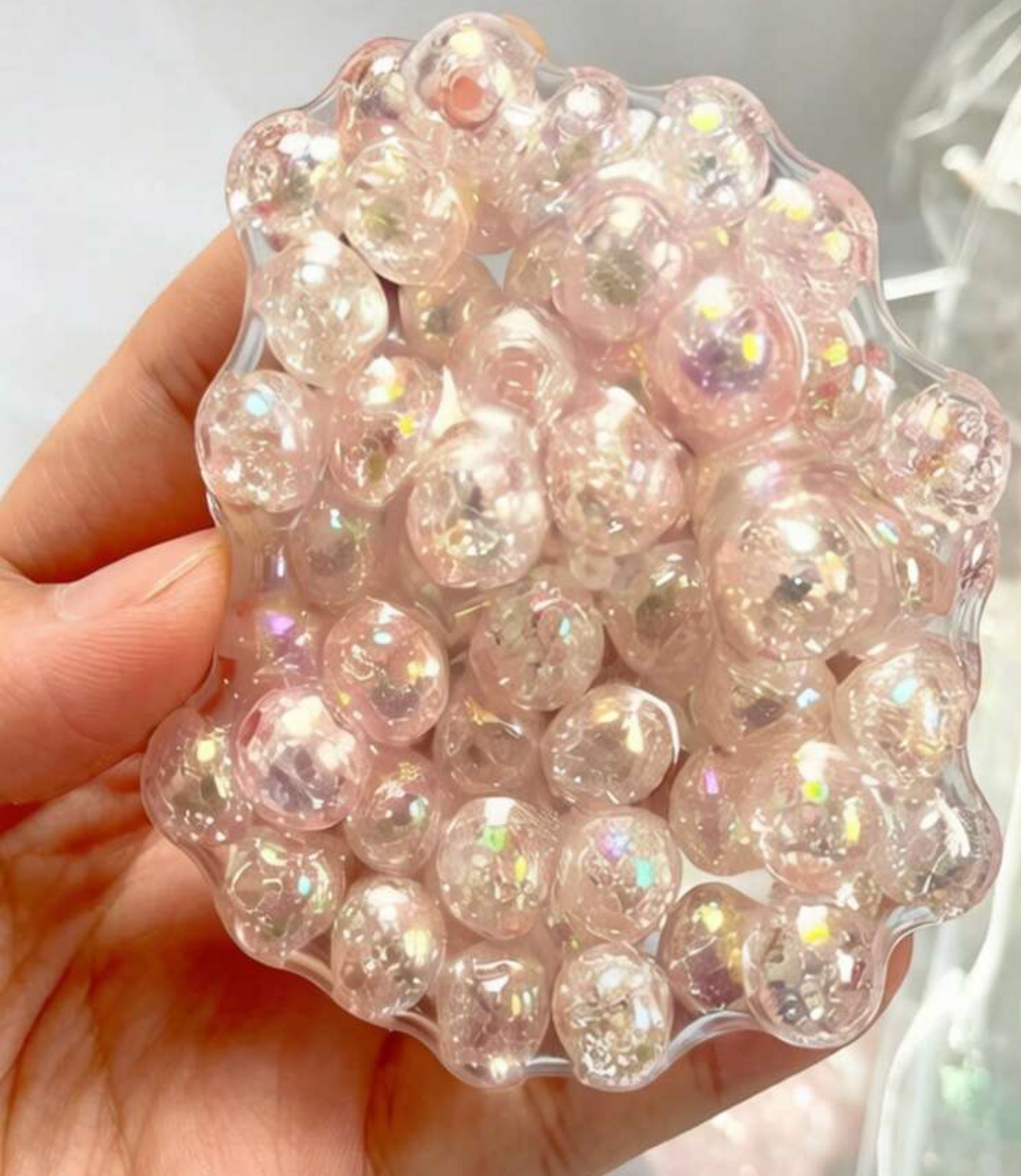 Pearl Crunchy Handmade squishy