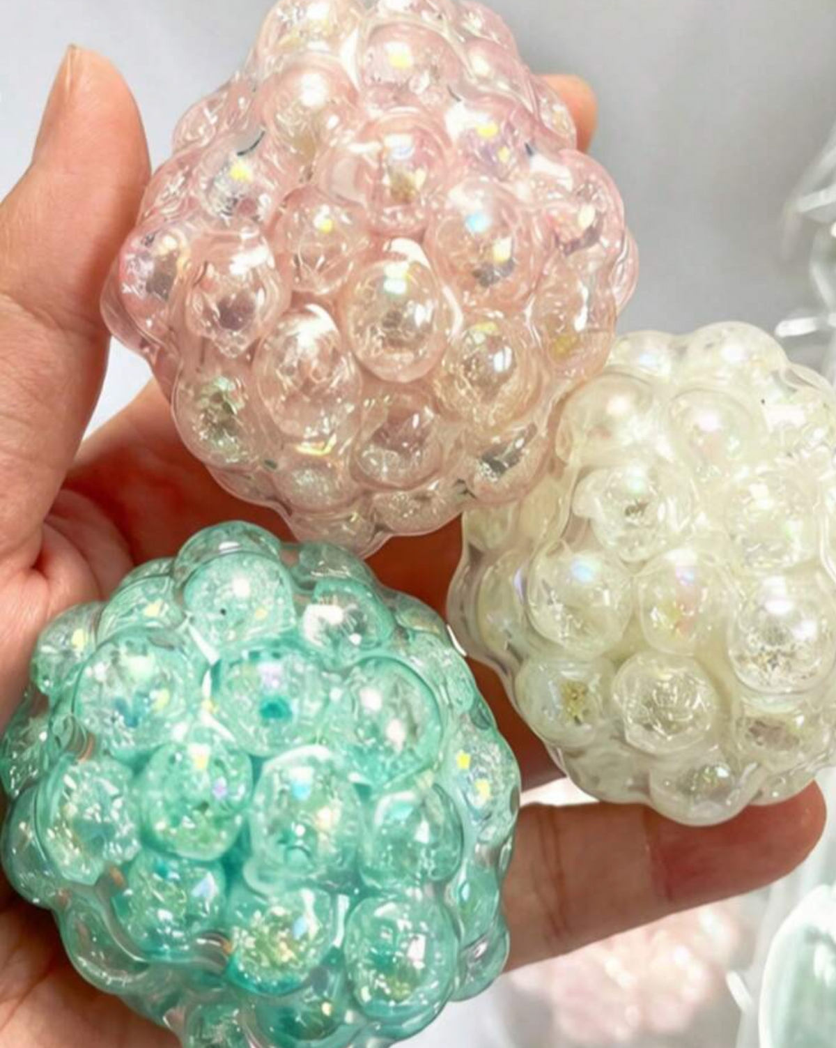 Pearl Crunchy Handmade squishy