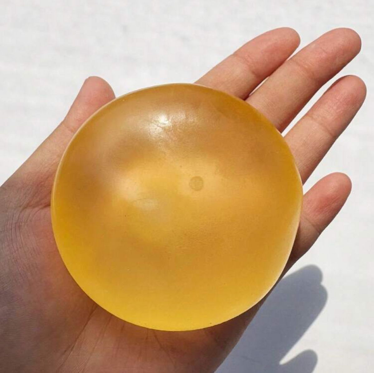 Coconut oil squishy