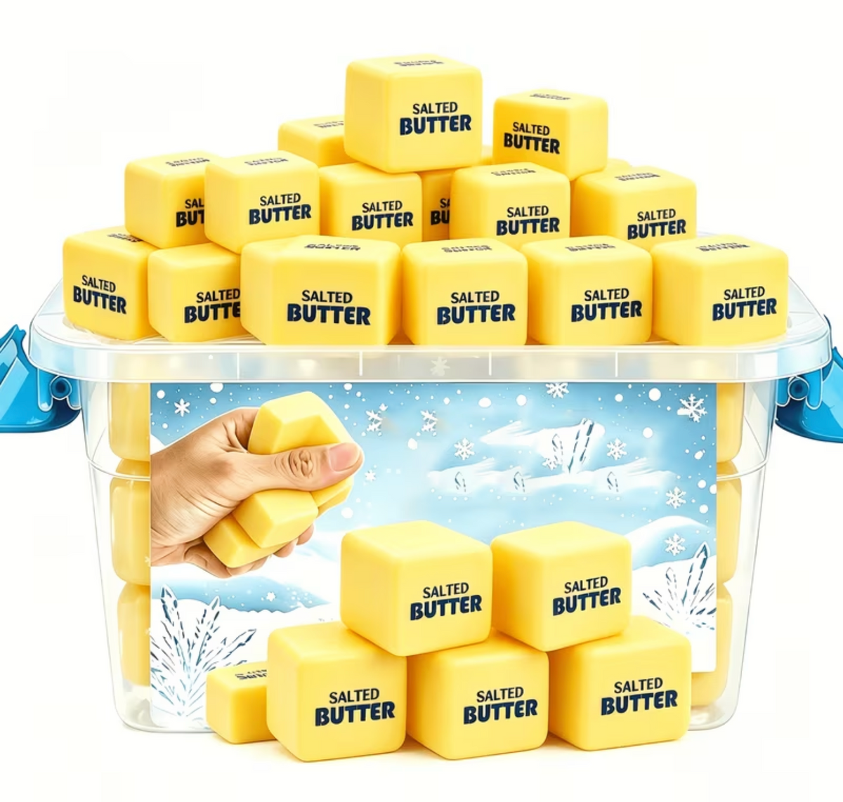 Squishy Butter Cube