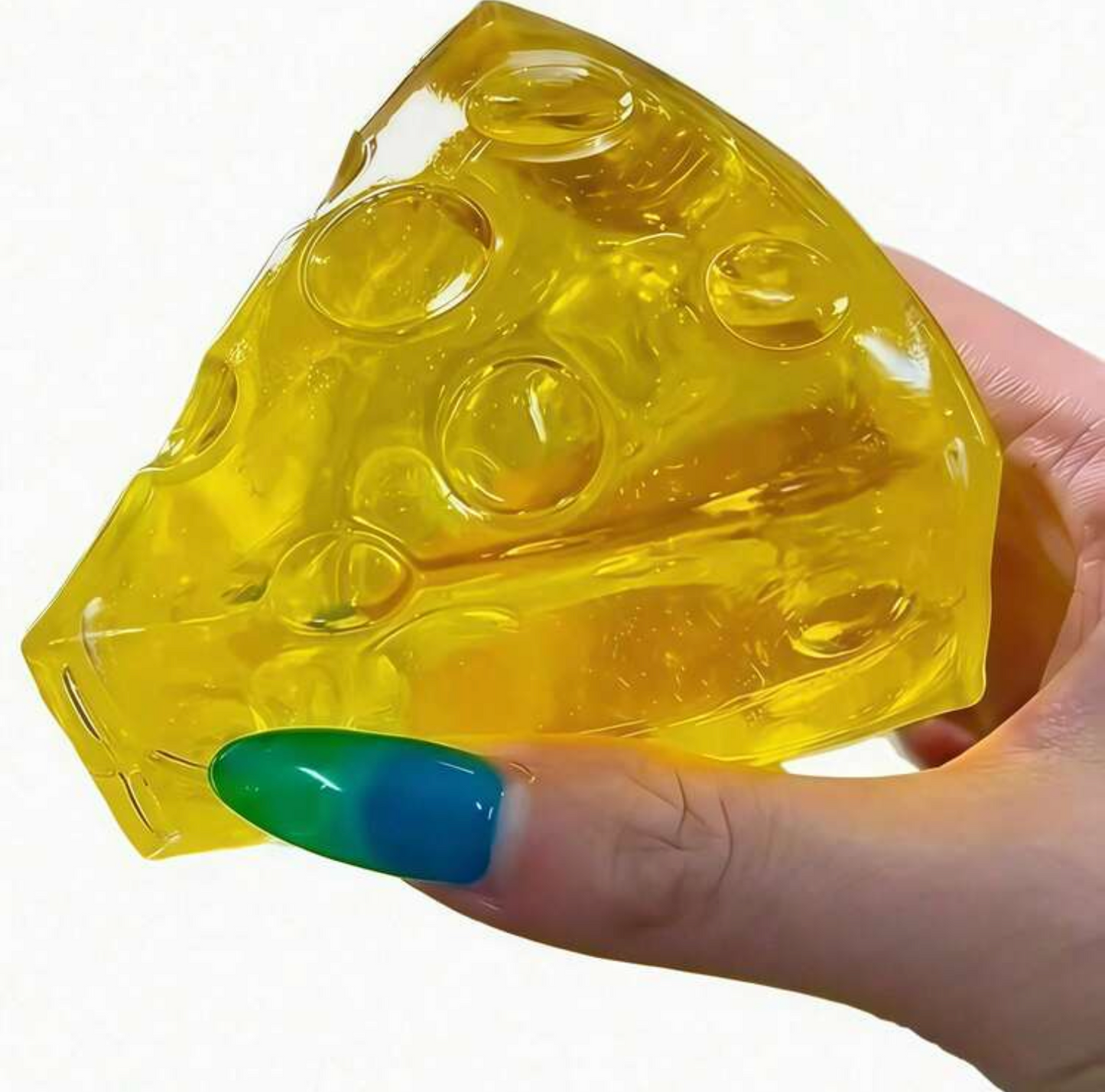 Honey cheese cubes squishy