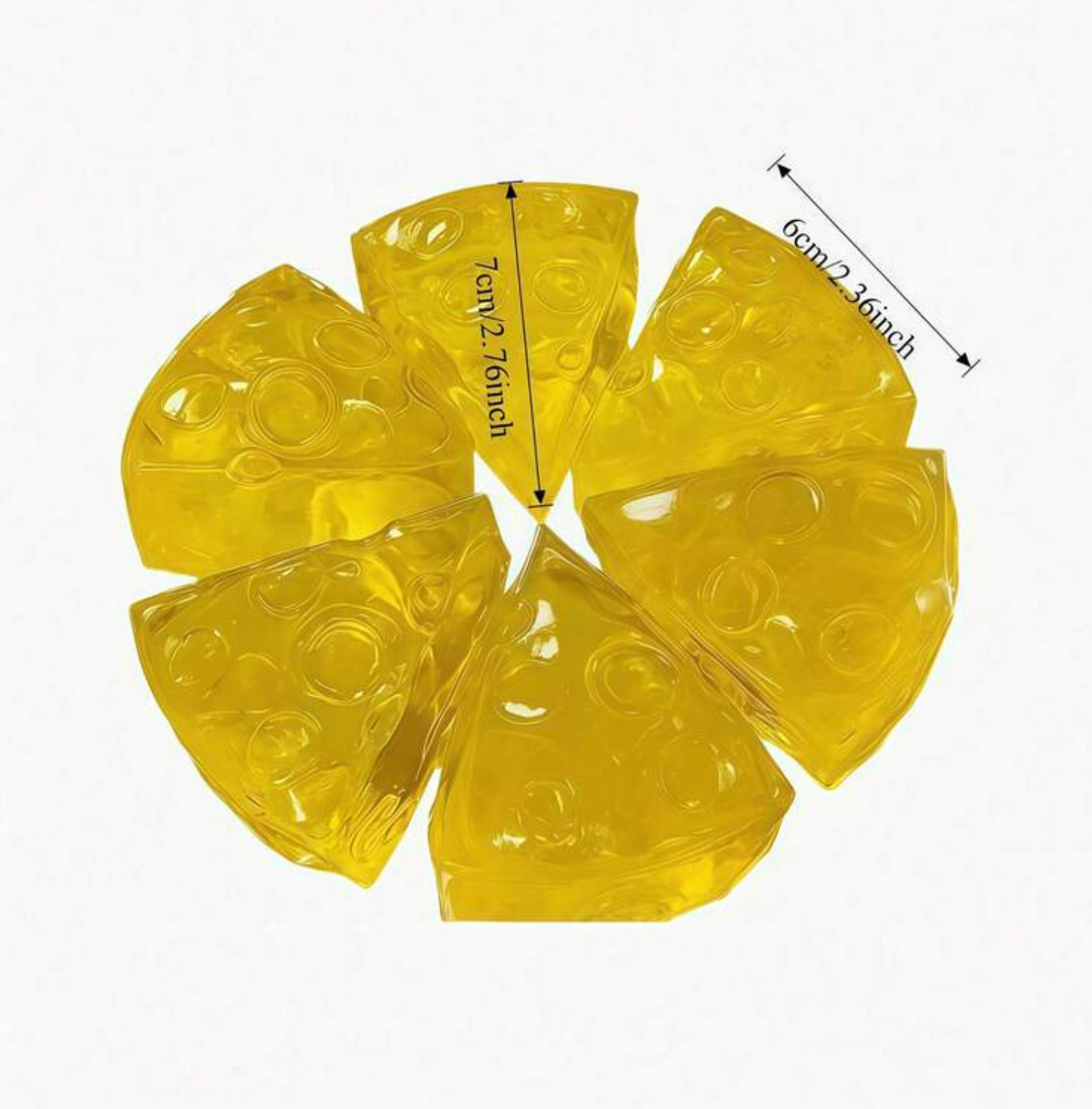 Honey cheese cubes squishy