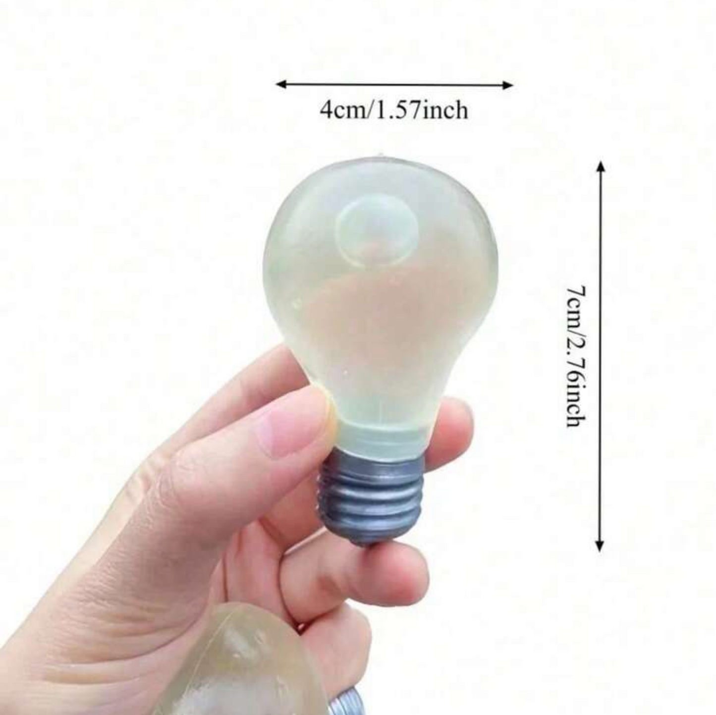 Glow in the dark Light bulb Squishy