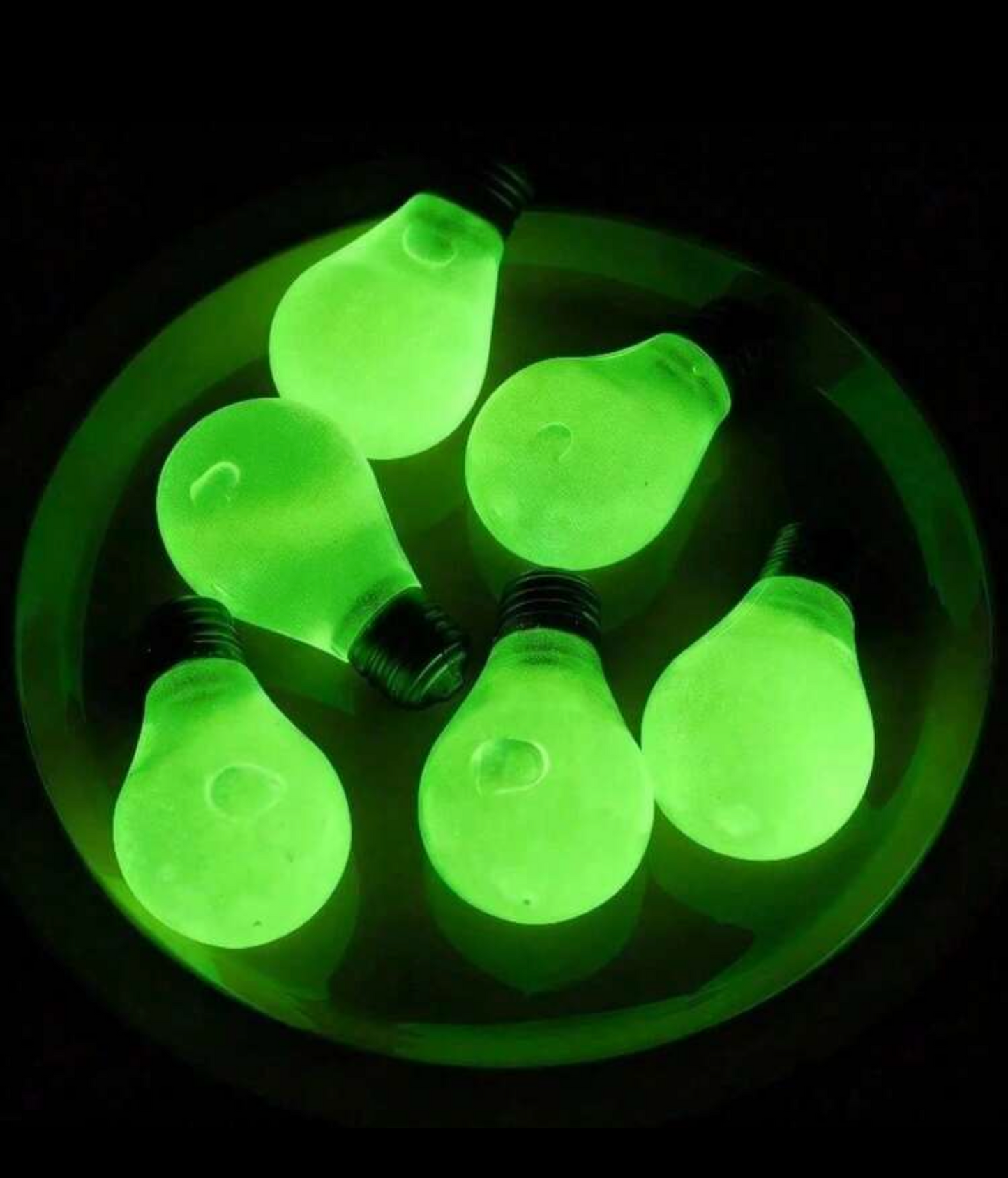 Glow in the dark Light bulb Squishy
