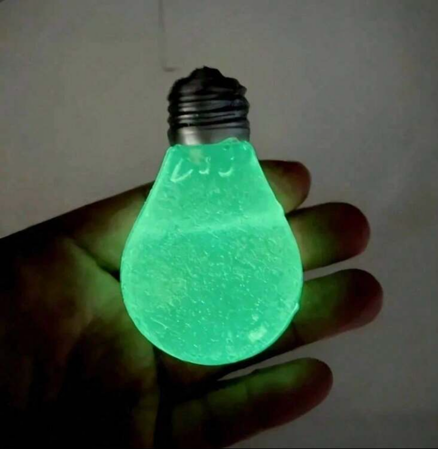 Glow in the dark Light bulb Squishy