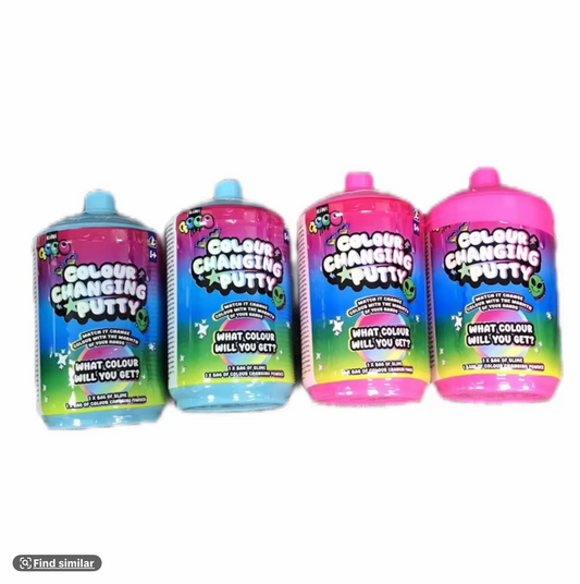 Colour changing putty