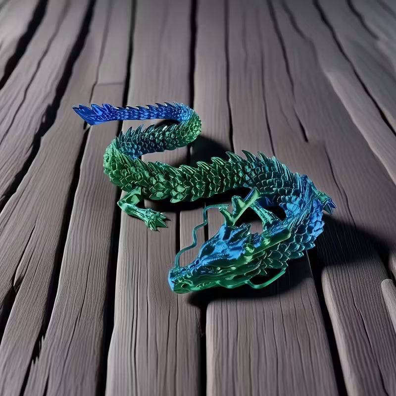 MEDIUM FLEXI ARTICULATED DRAGON 11.81 in