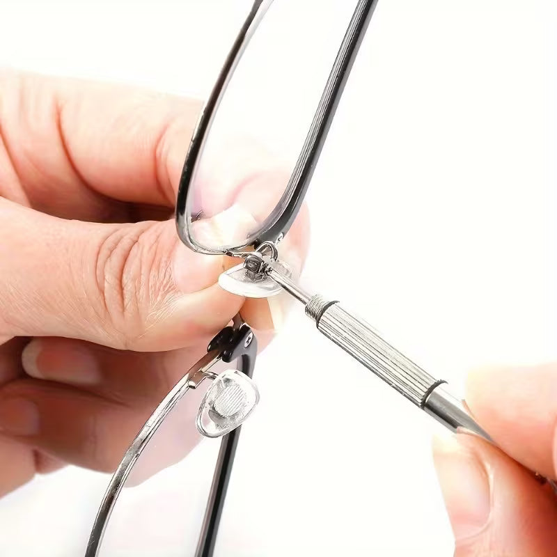 Glasses screwdriver keyring
