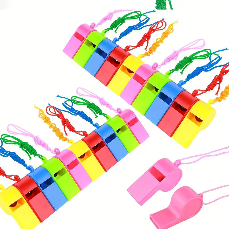 whistles various colours