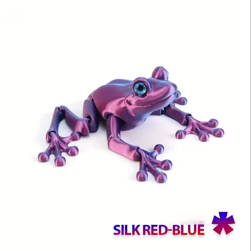 Flexi Articulated Frog Green 10cm 3.91in