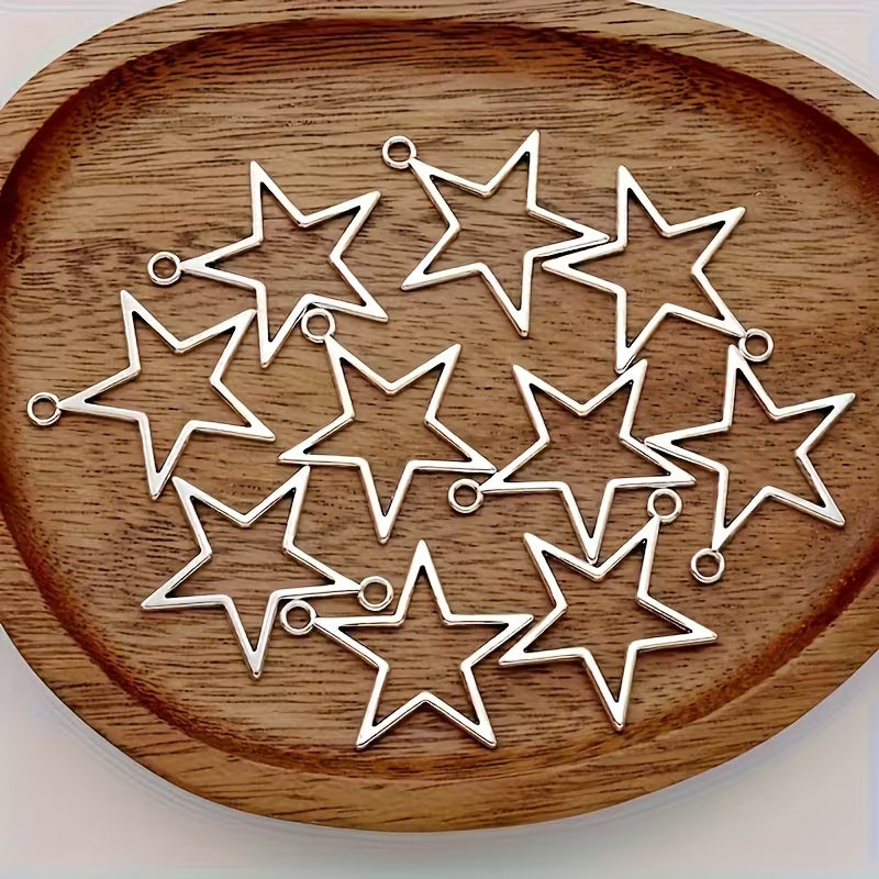 Geometric Star Charm