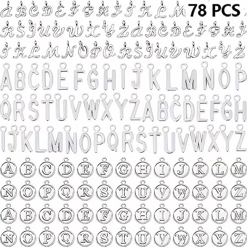 Alphabet Charms