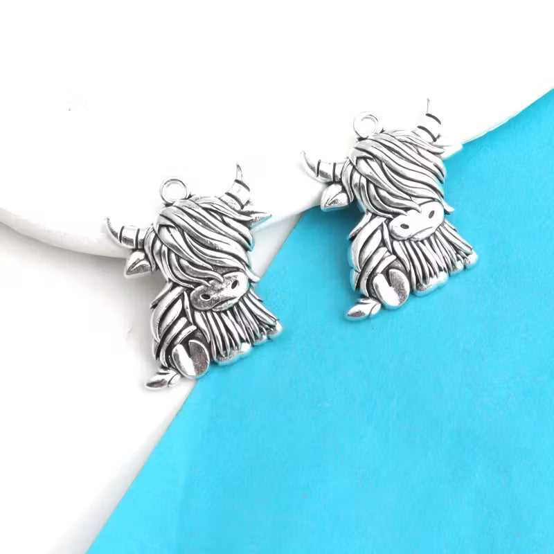 Highland Cow Charm