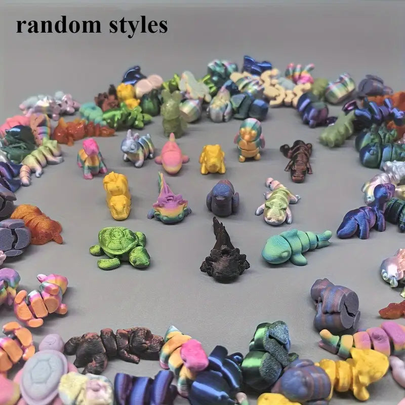 Micro Flexi Articulated Animals 2.9cm 1.06in