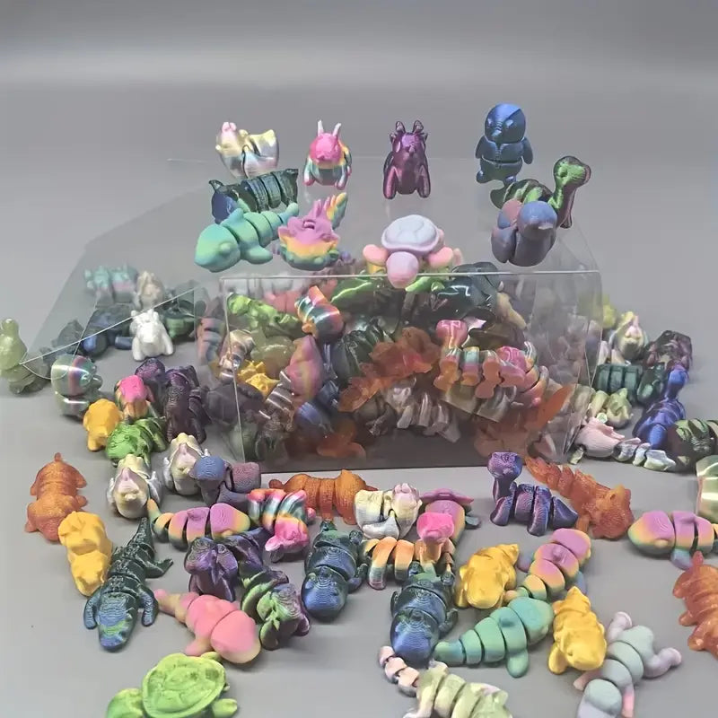 Micro Flexi Articulated Animals 2.9cm 1.06in