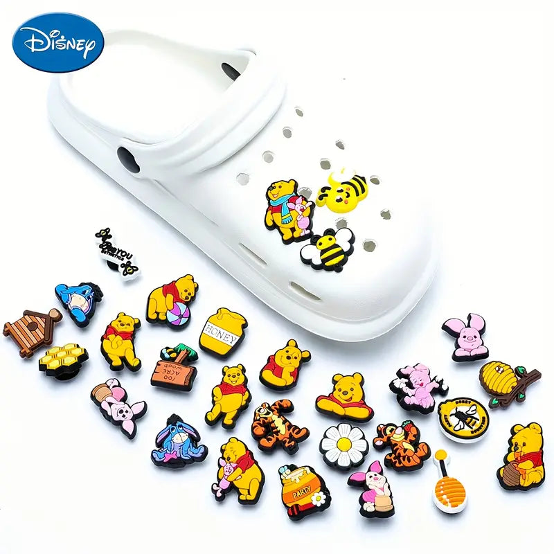 Pooh And Tigger Shoe Charms