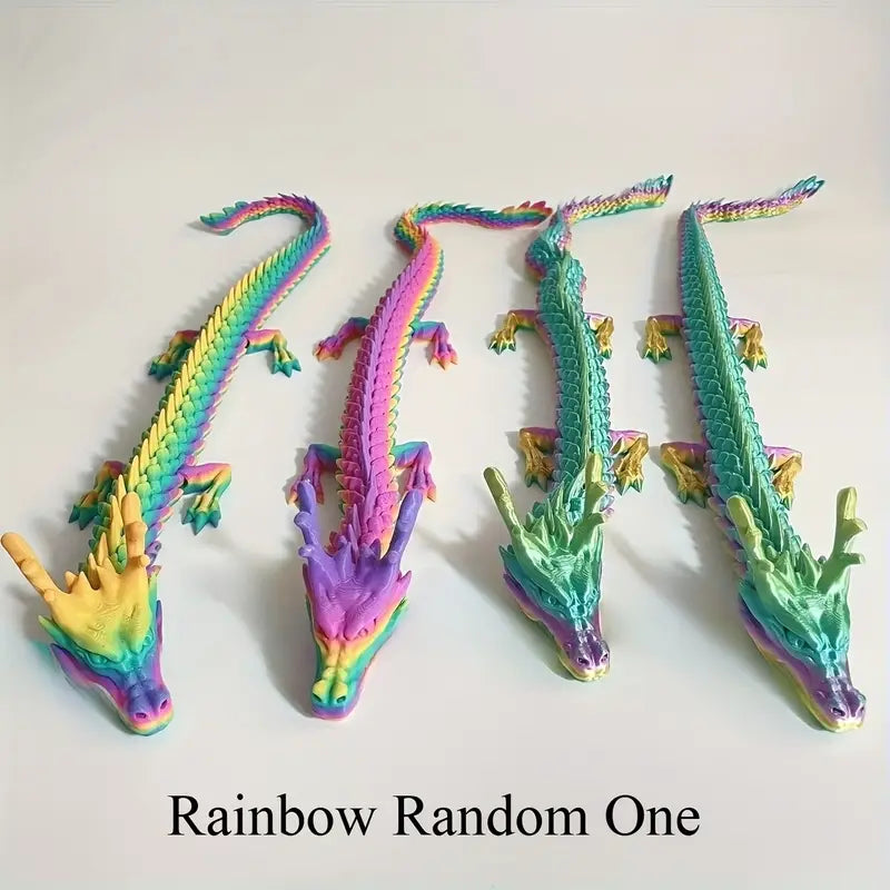 MEDIUM FLEXI ARTICULATED DRAGON 11.81 in