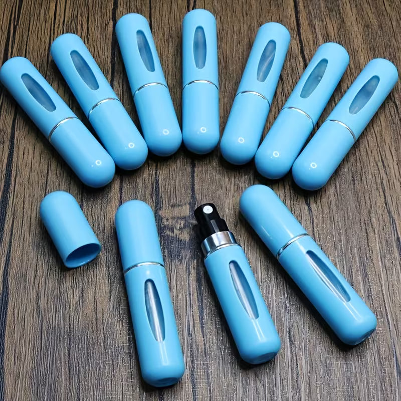 Handy Refillable Travel Perfume spray various colours