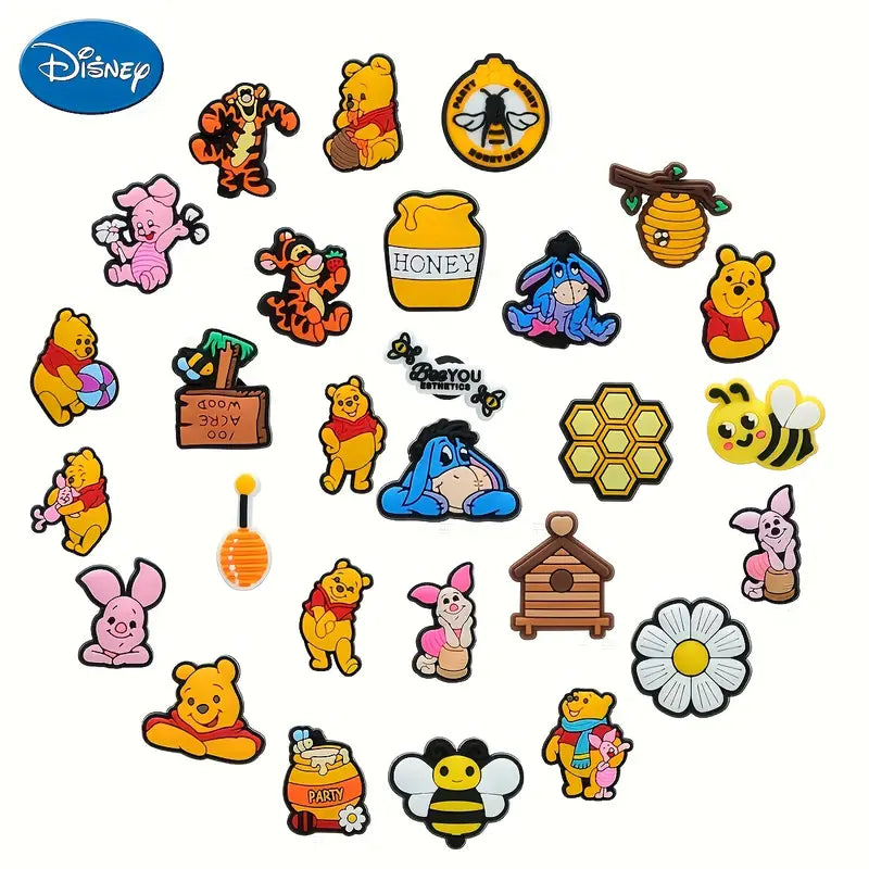 Pooh And Tigger Shoe Charms
