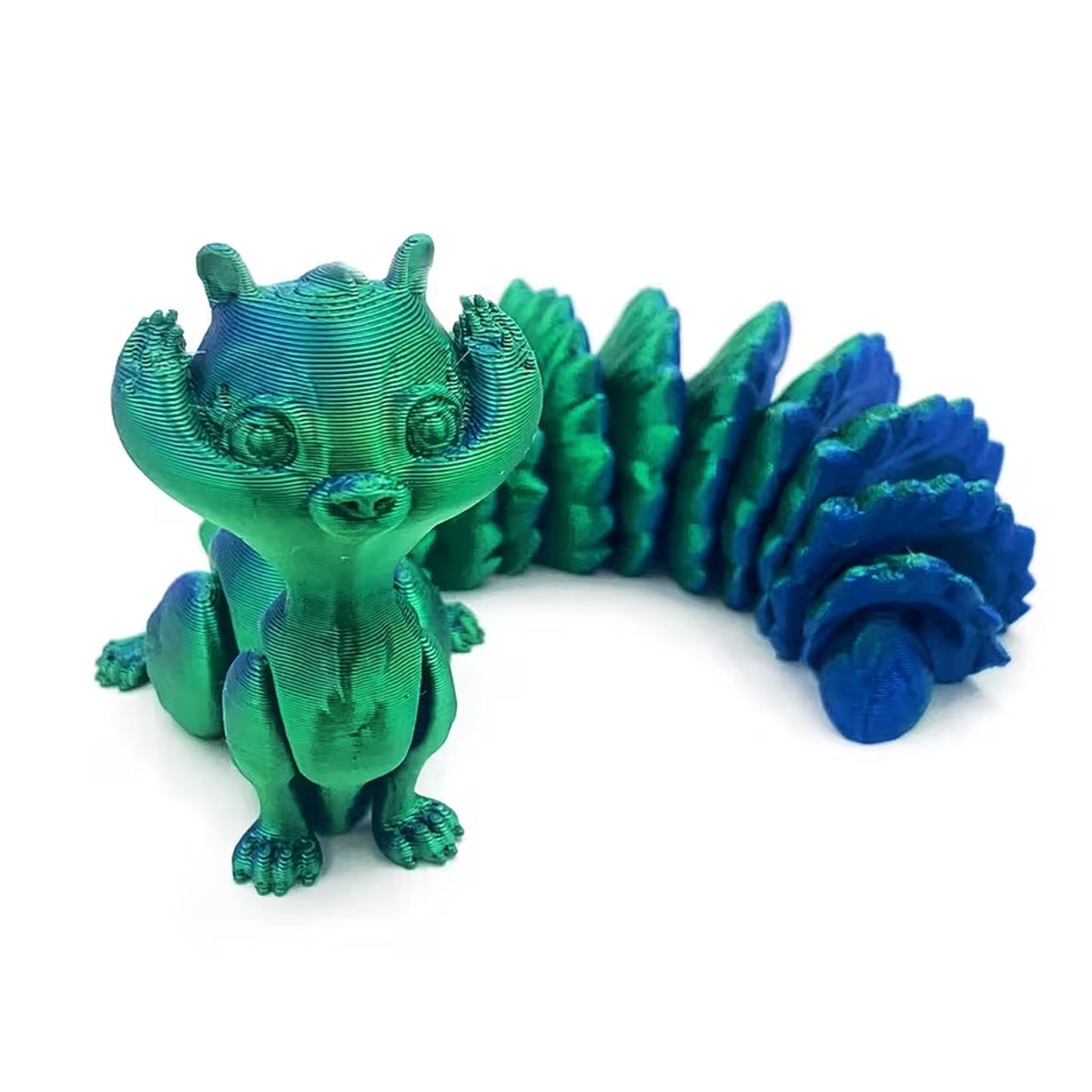3d articulated squirrel