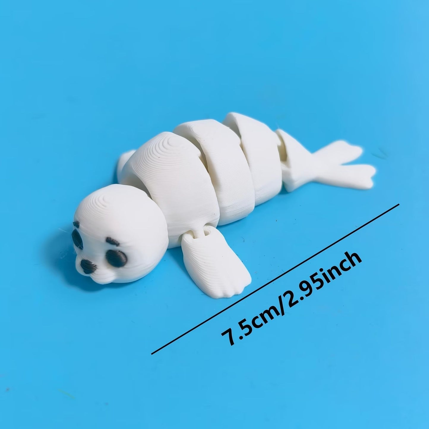 3d articulated mini seal