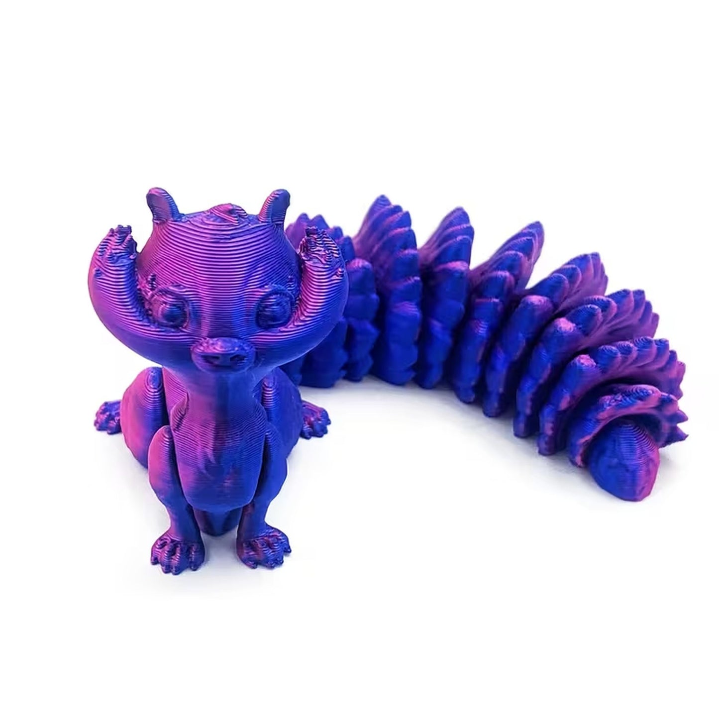3d articulated squirrel