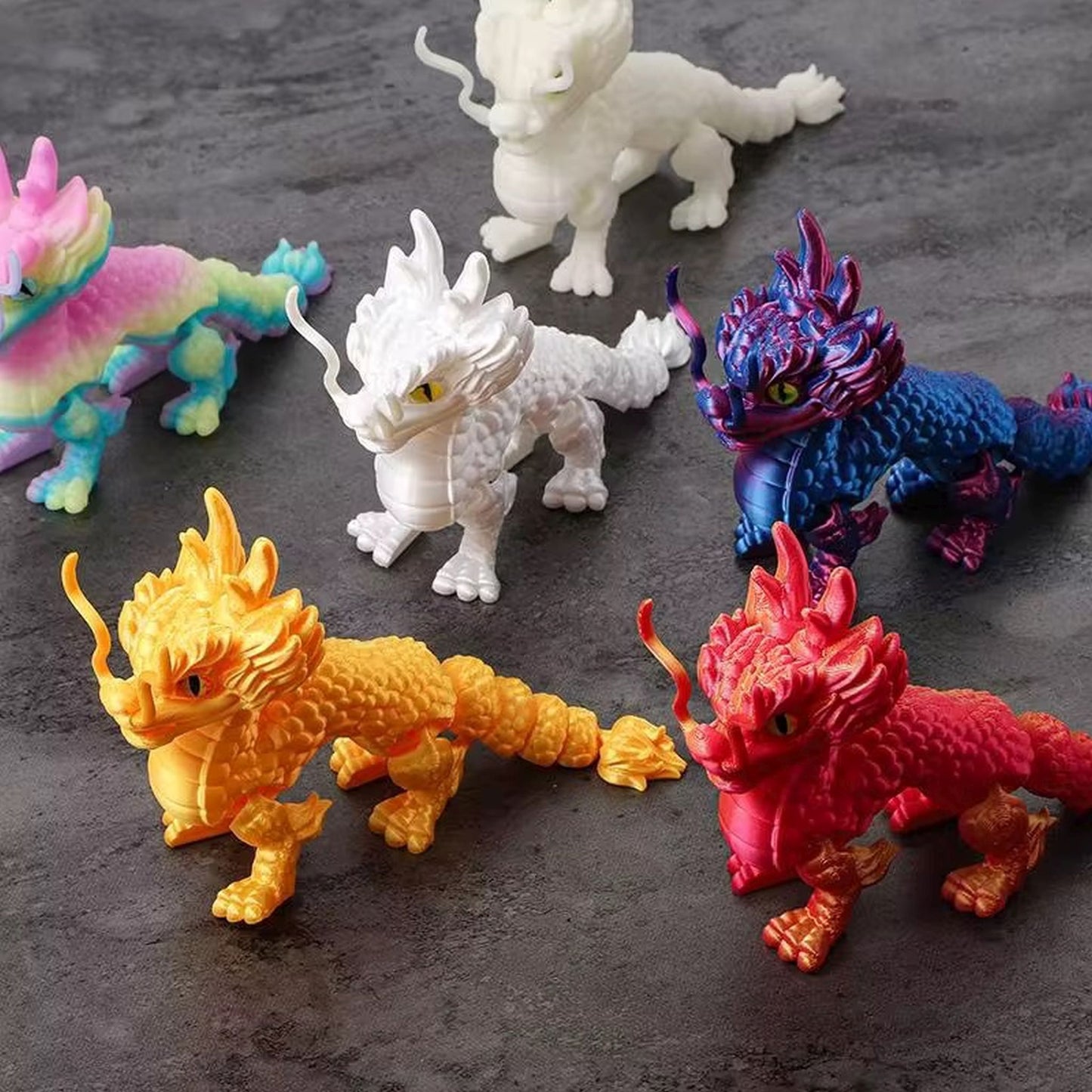 3d articulated Chinese dragon