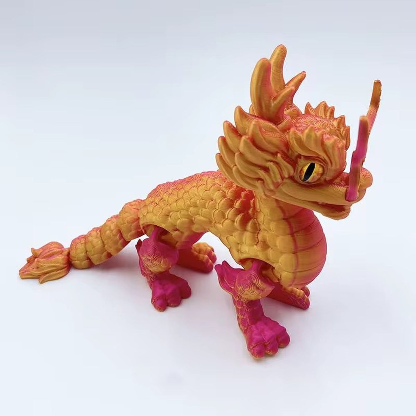 3d articulated Chinese dragon