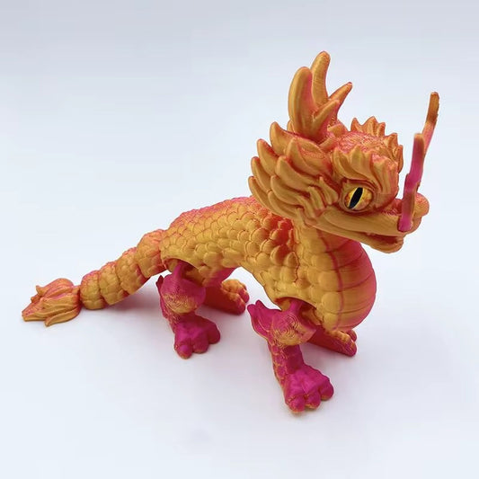 3d articulated Chinese dragon
