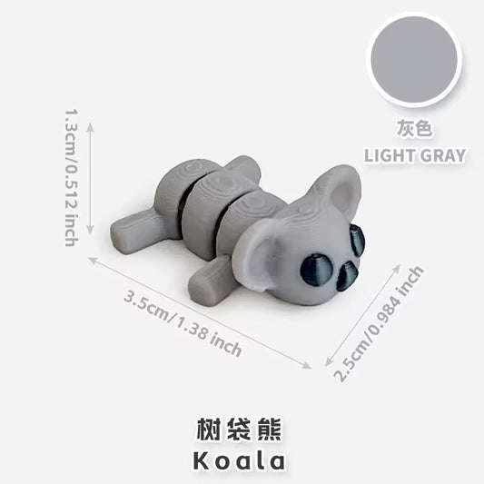 Mini Pocket Palz 3D Articulating Flexi Koala