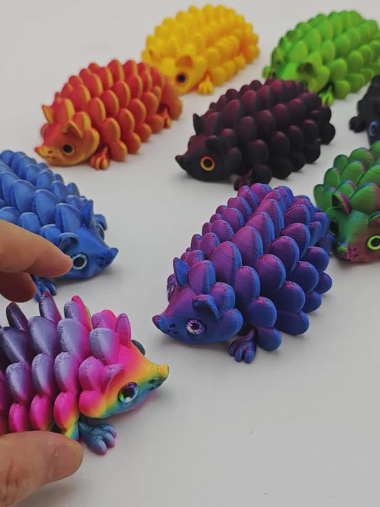 Flexi Articulated Hedgehog Black
