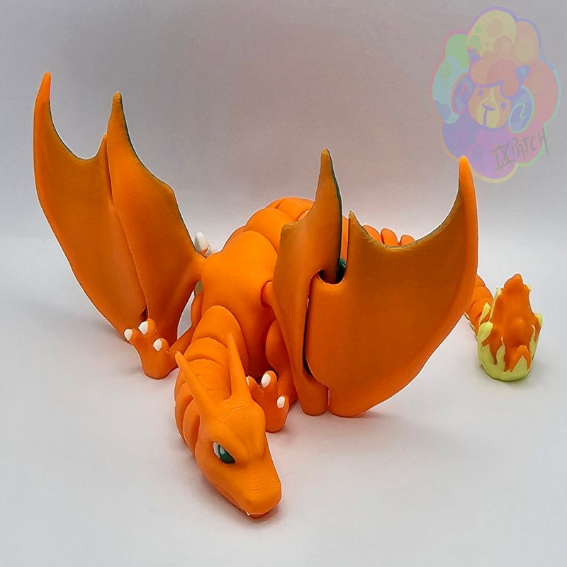 Charizard Pokeman Flexi Dragon