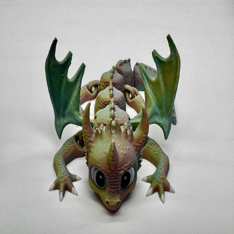 Ryuu full articulated flexi winged dragon