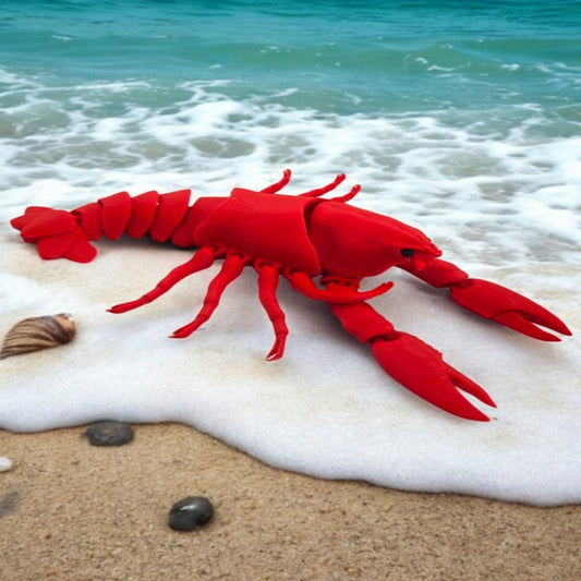 Lifelike flexi articulated Lobster